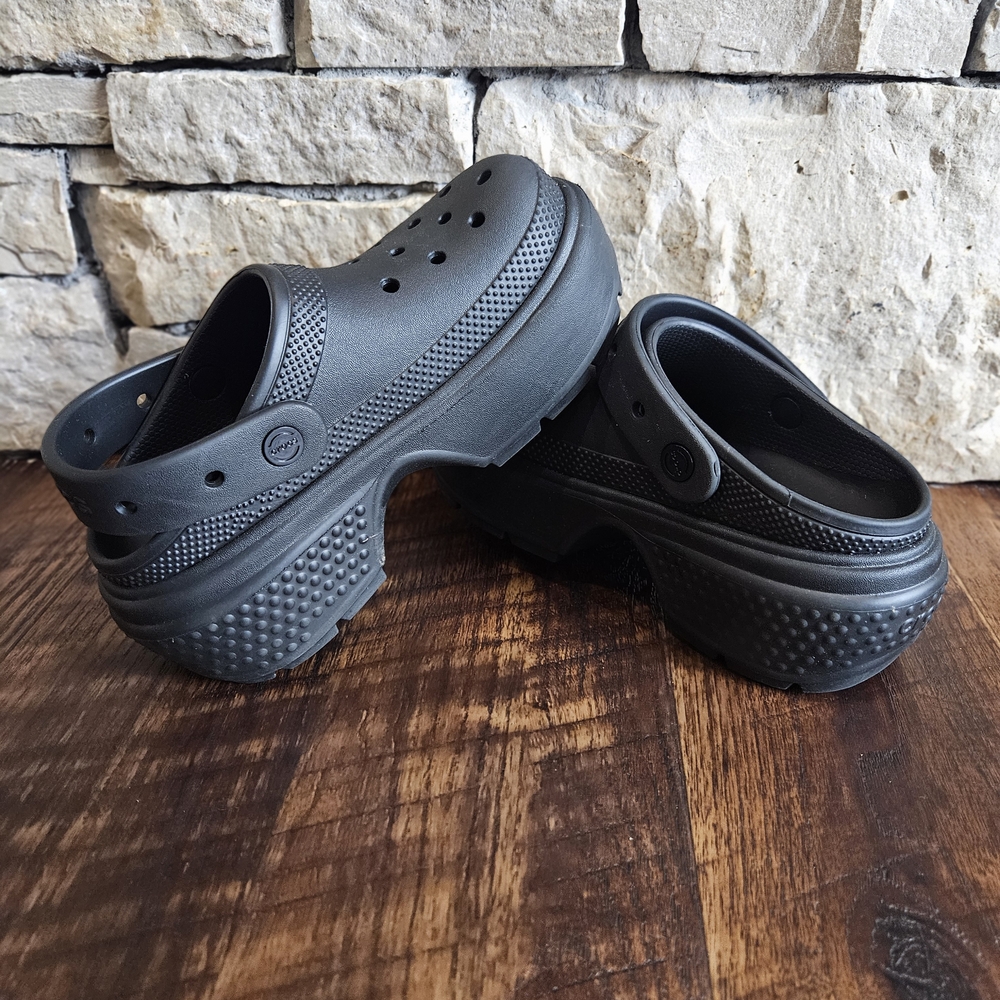 CROCS Black Platform